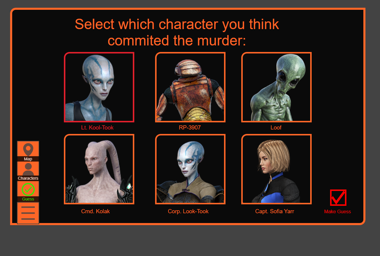 Moon Base Murder Mystery