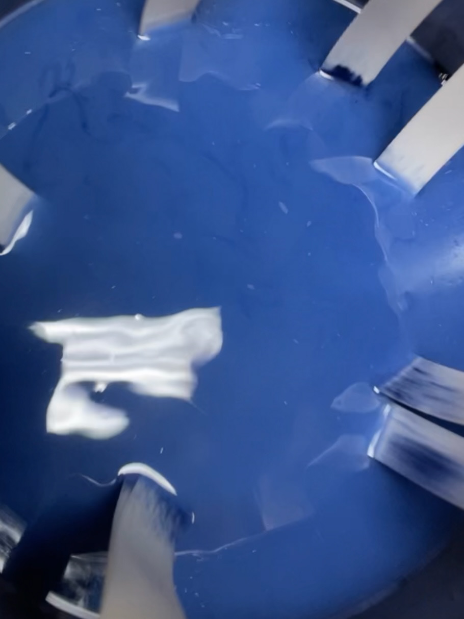 IDyePoly on nylon webbing, dip bath method  using capillary action to create an Ombre effect.