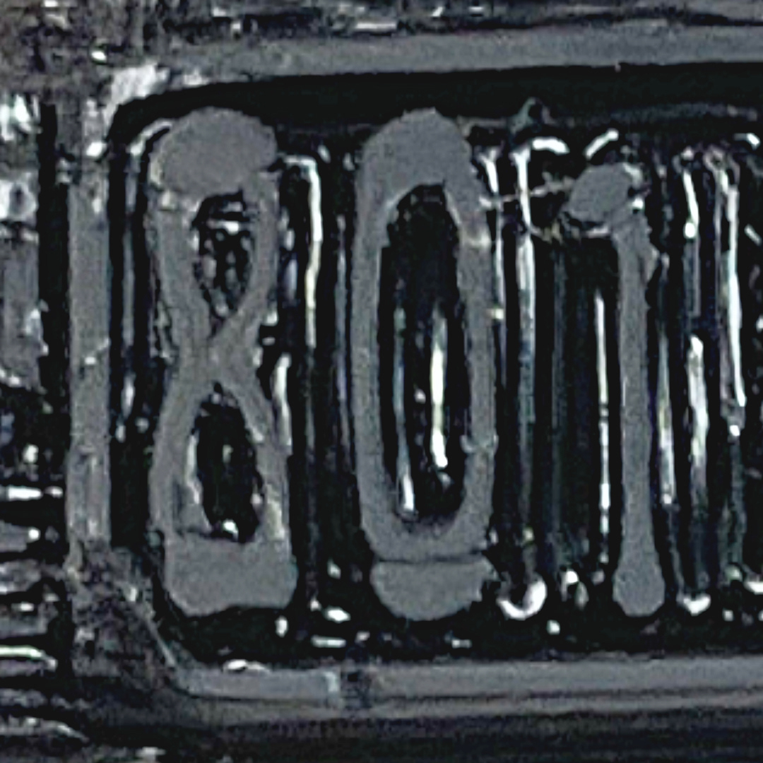 The method I used for printing the newest buckles is seen here but on an early attempt that was not encouraging.