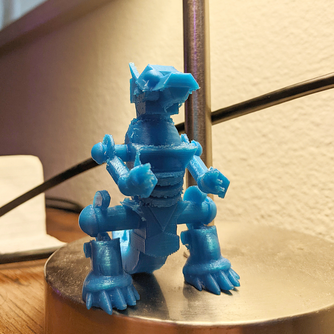 Proud of my modeling skills demonstrated by "Mecha-Godzilla" here.
