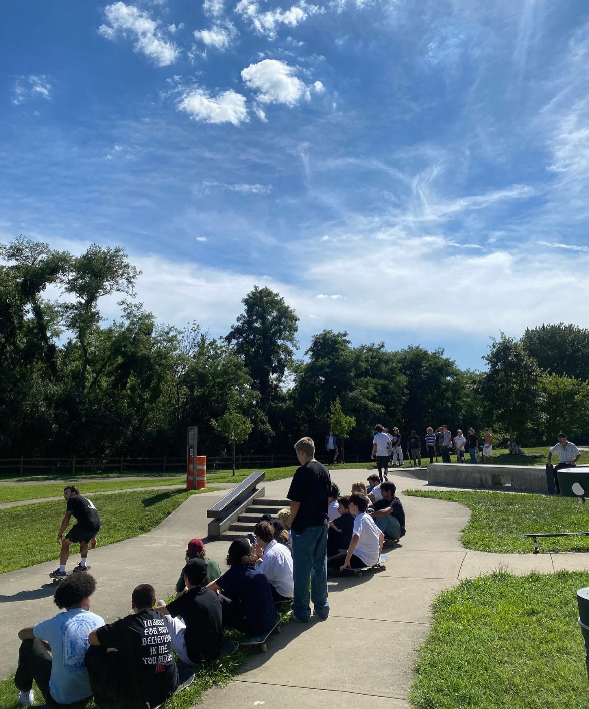 I host an annual Skate Jam "TRASH DAY"