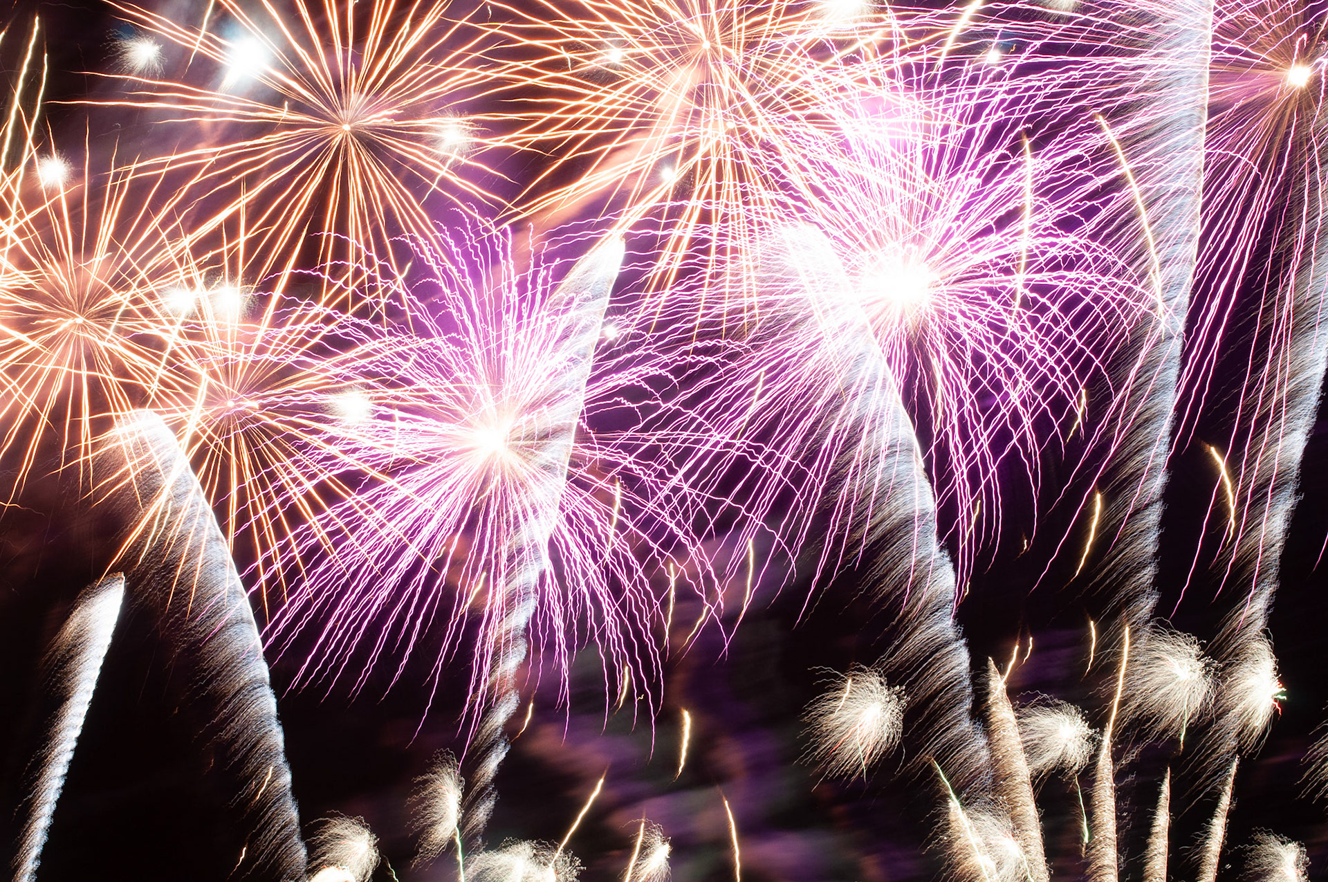 Fireworks at EAA AirVenture 2011