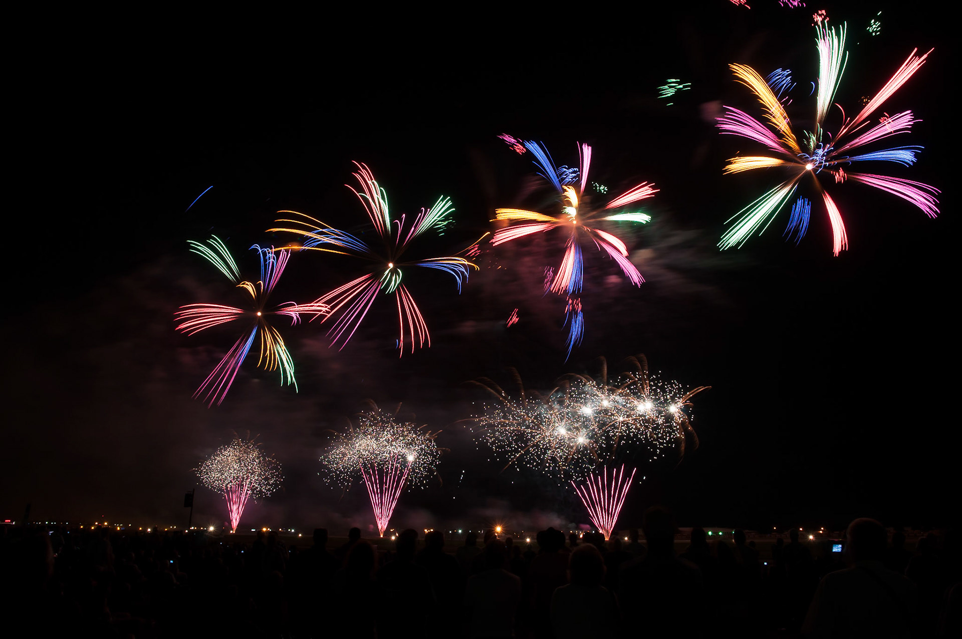 Fireworks at EAA AirVenture 2012