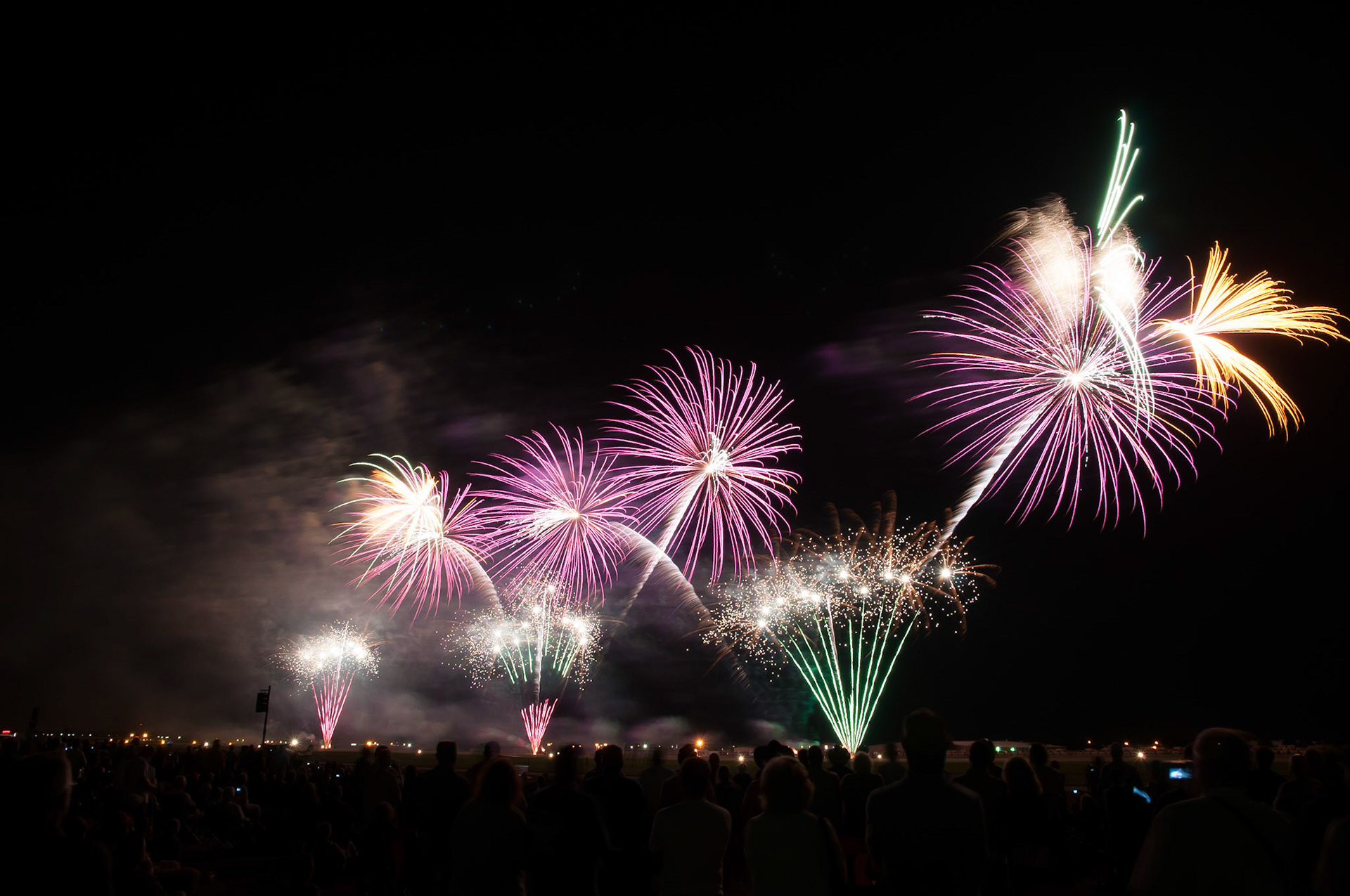 Fireworks at EAA AirVenture 2012