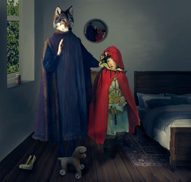 Me hidden in the back of the mirror, Van Eyck style.