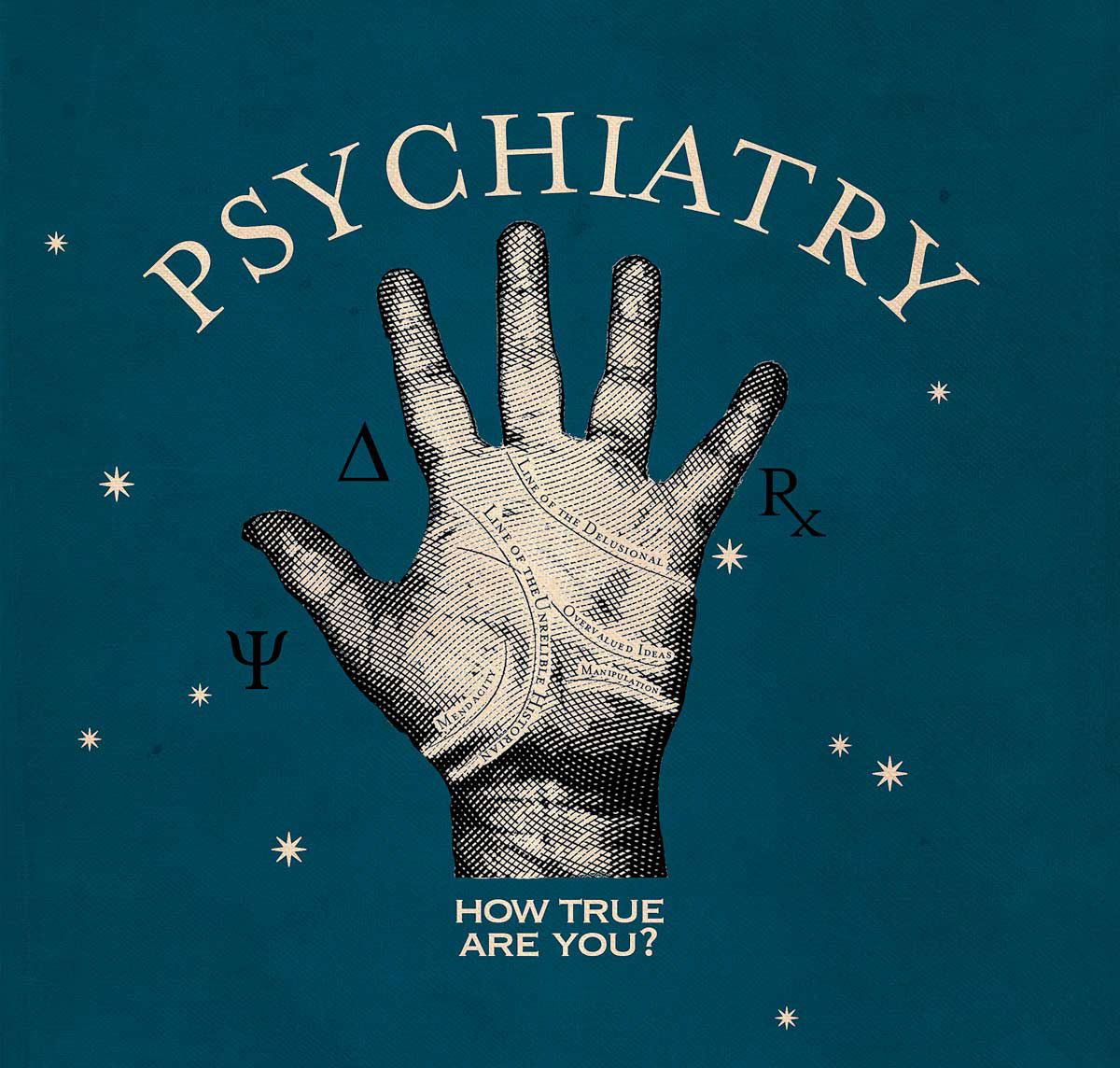 A picture of my hand.