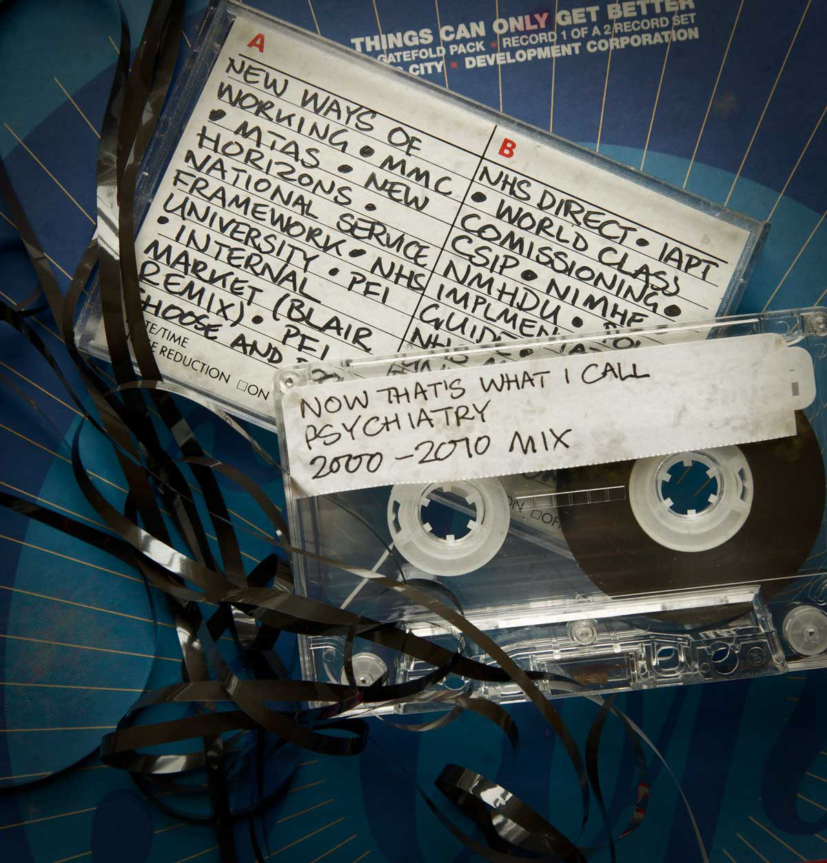 For an article on a decade of organisational change in the NHS.