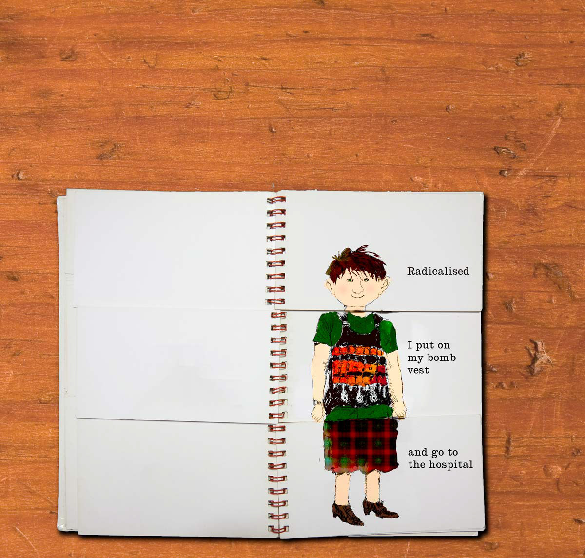 This was for an article on new legislation requiring psychiatrists to report trainees we suspected as terrorists. It didn't get used because of a terrorist attack just as the journal was about to be mailed out.