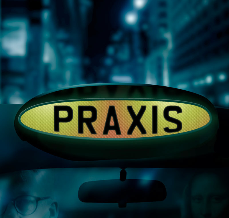 Me as a taxi driver. Recognise the passenger?