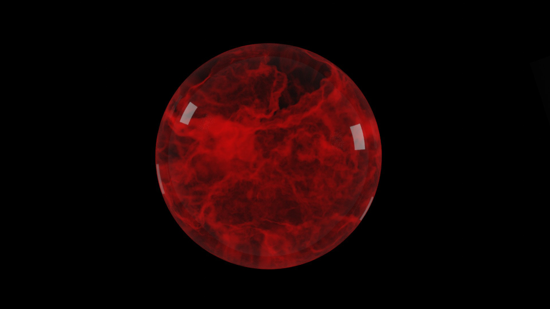 Smoke in a Glass Orb Shader