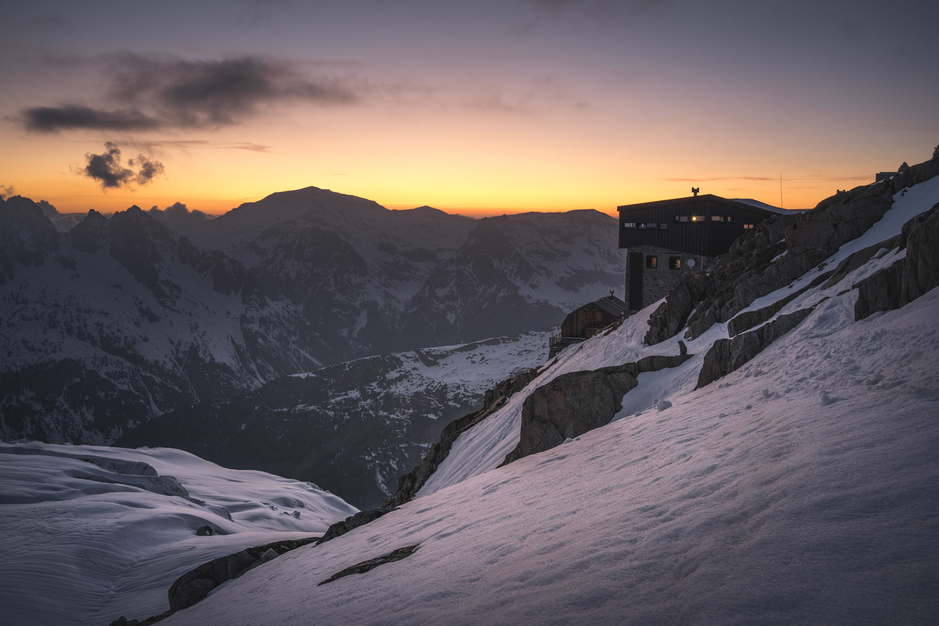 Refuge Albert 1er (2707 m)