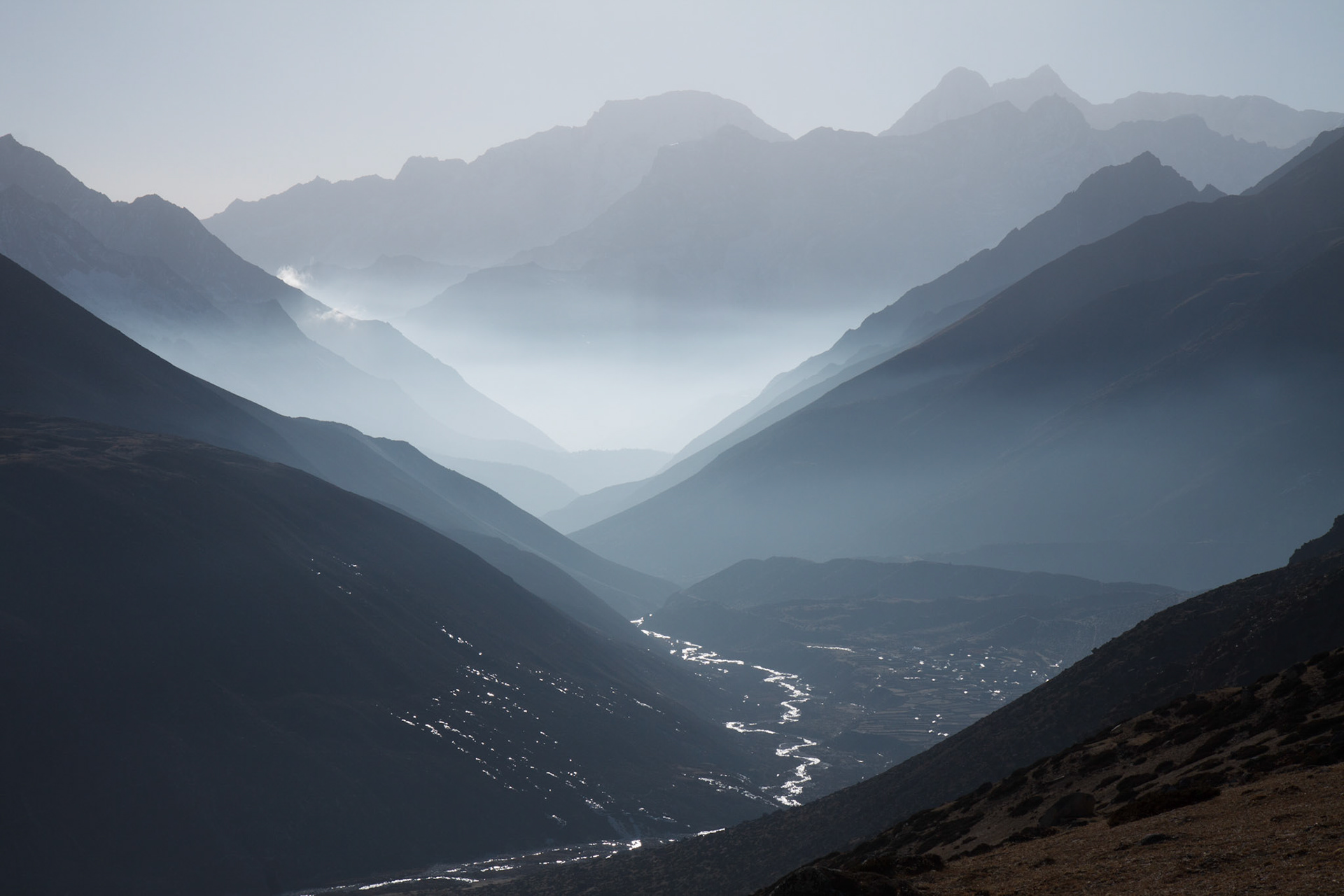 Dingboche haze