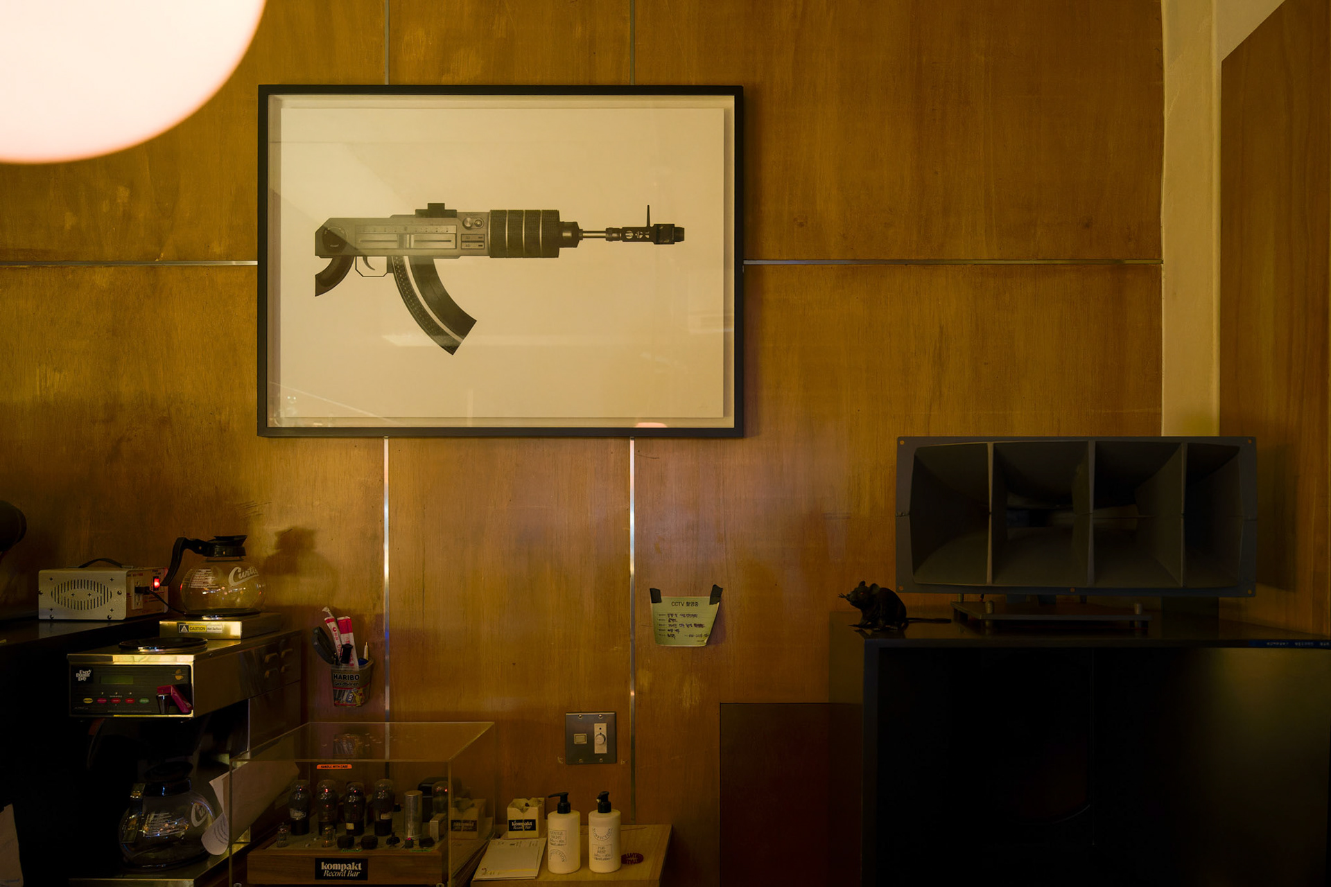 Power of music in kompakt Record Bar