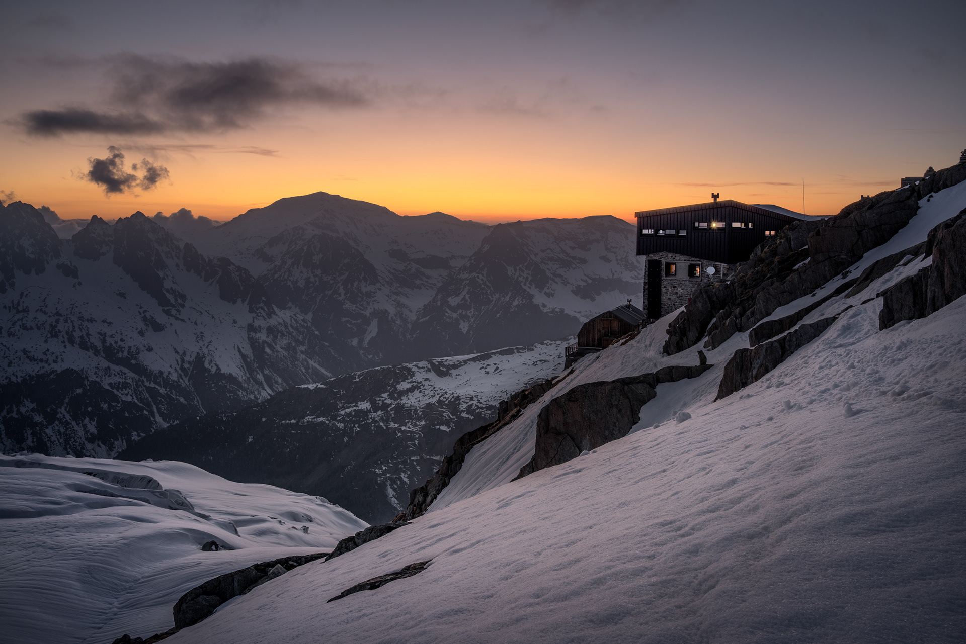 Refuge Albert 1er (2707 m)