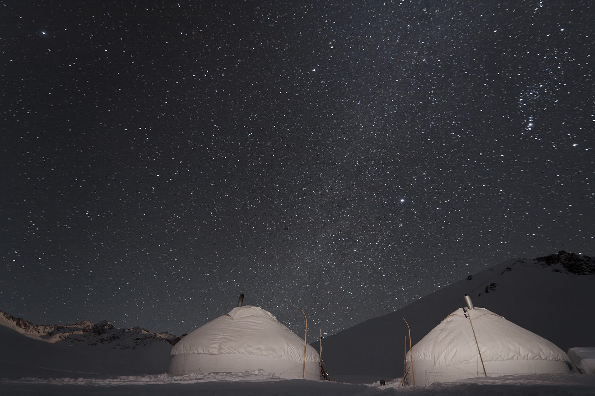 Highlands yurt lodge