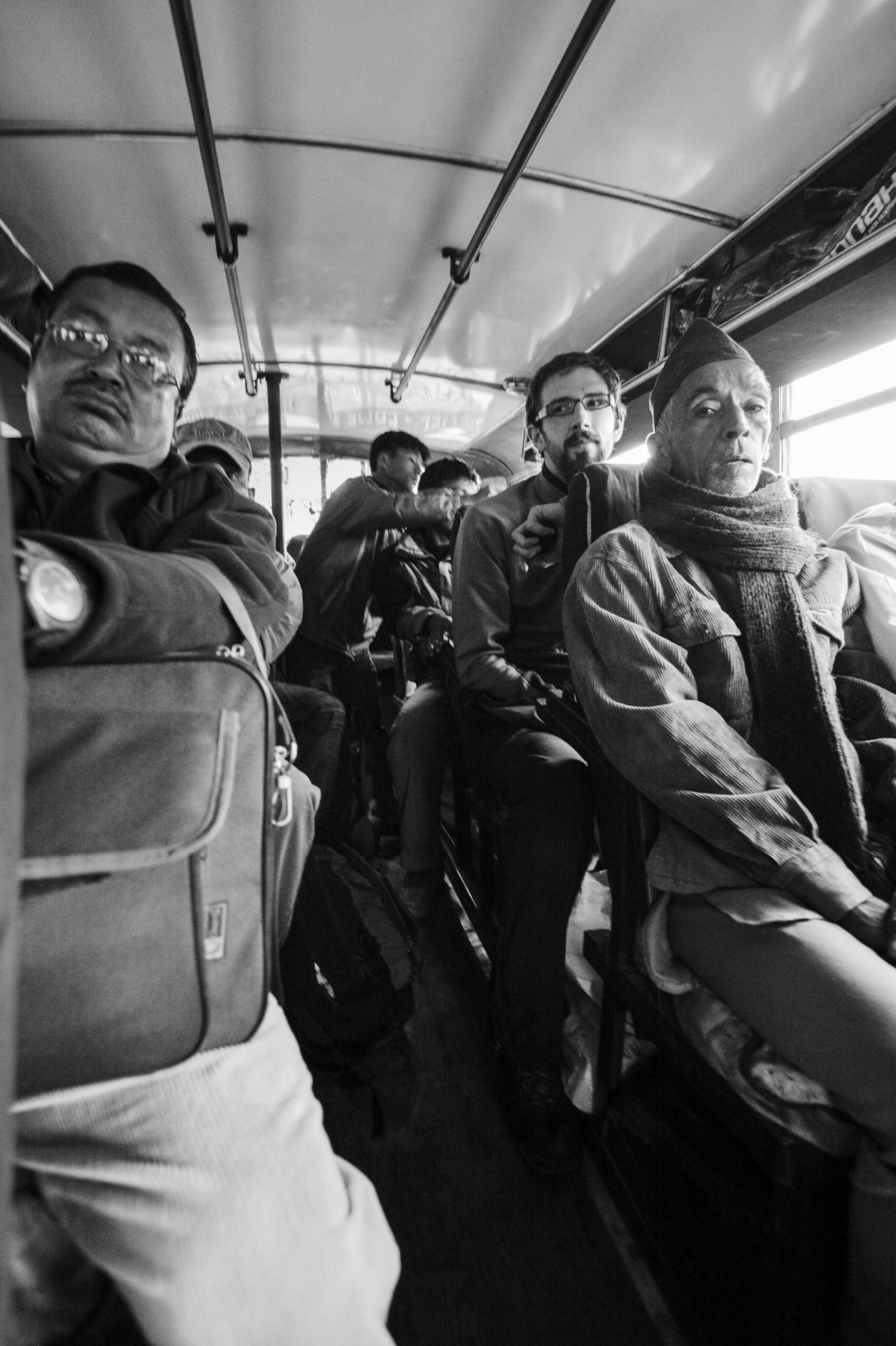 Local bus Kathmandu-Arughat