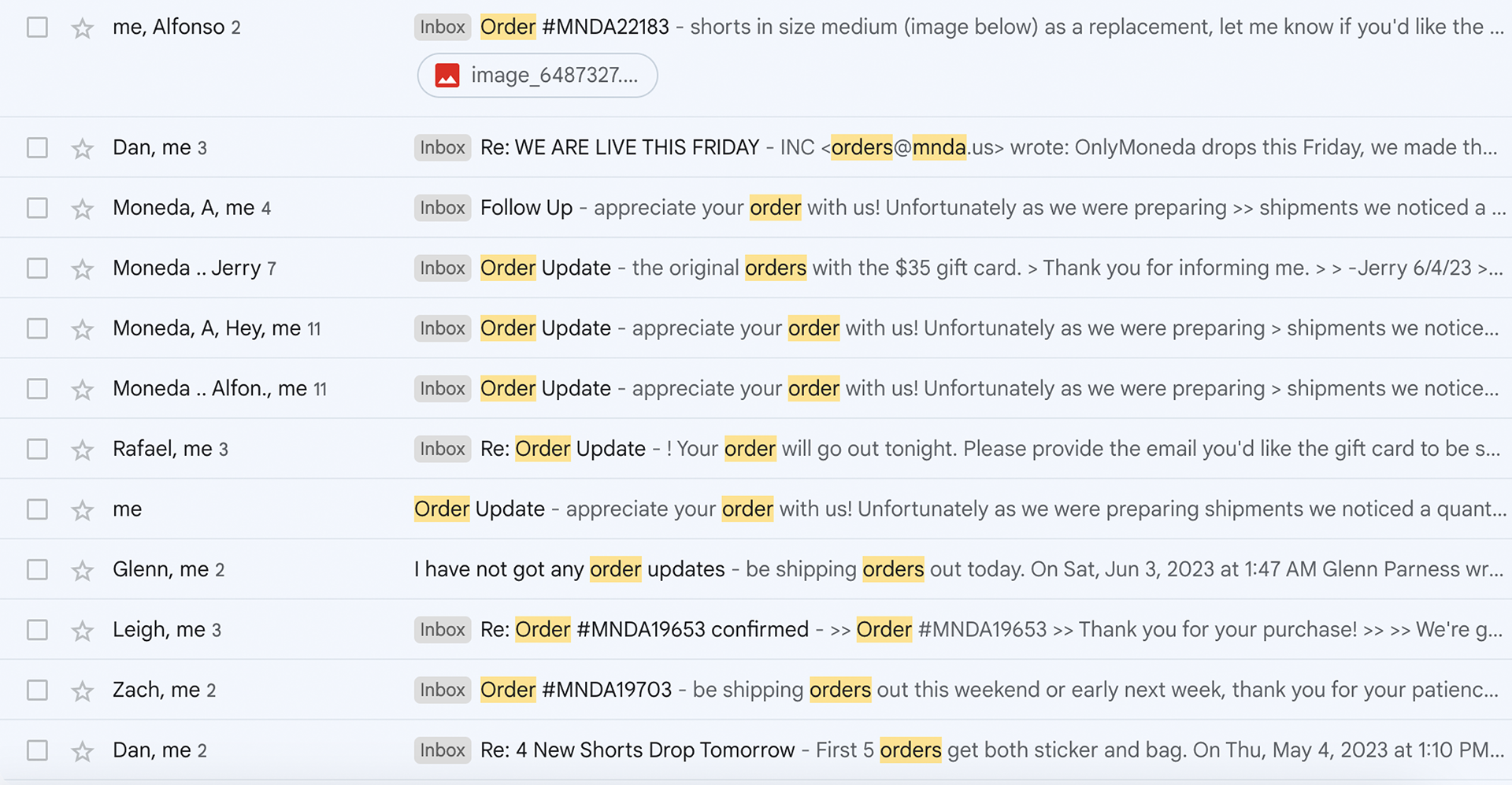 Resolving all customer inquiries