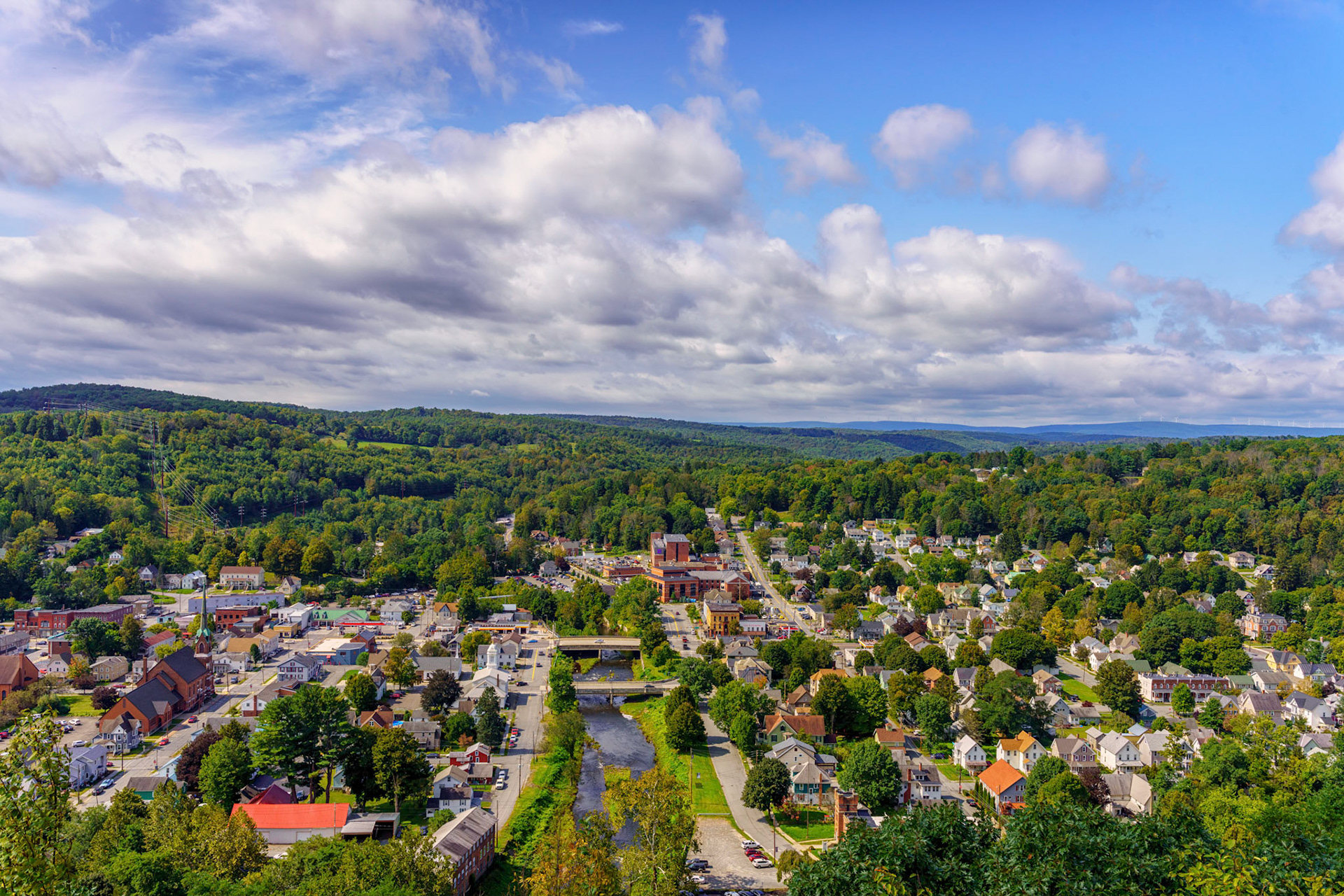 Irving Cliff View~Honesdale, PA