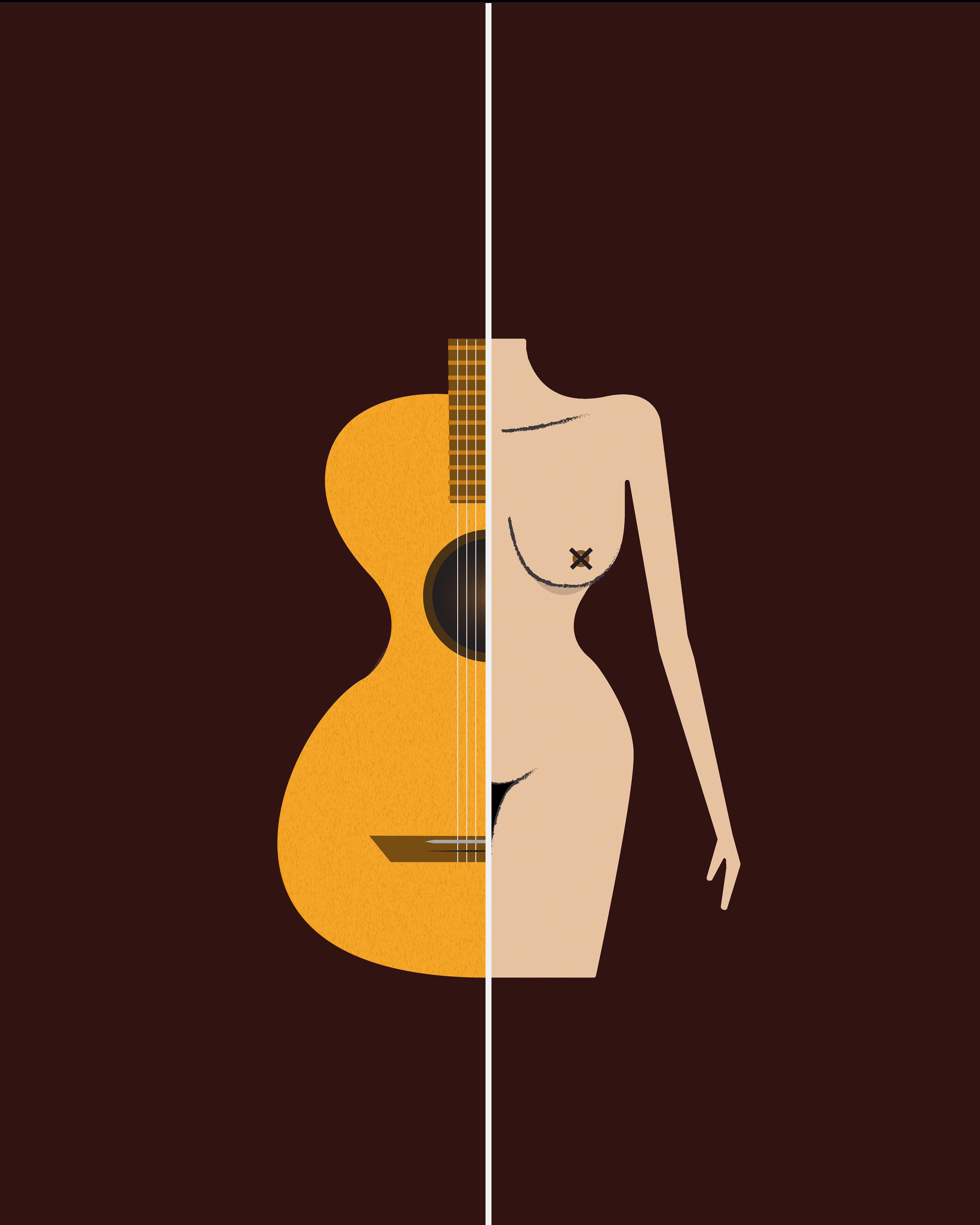 Guitar Curves and Women Curves