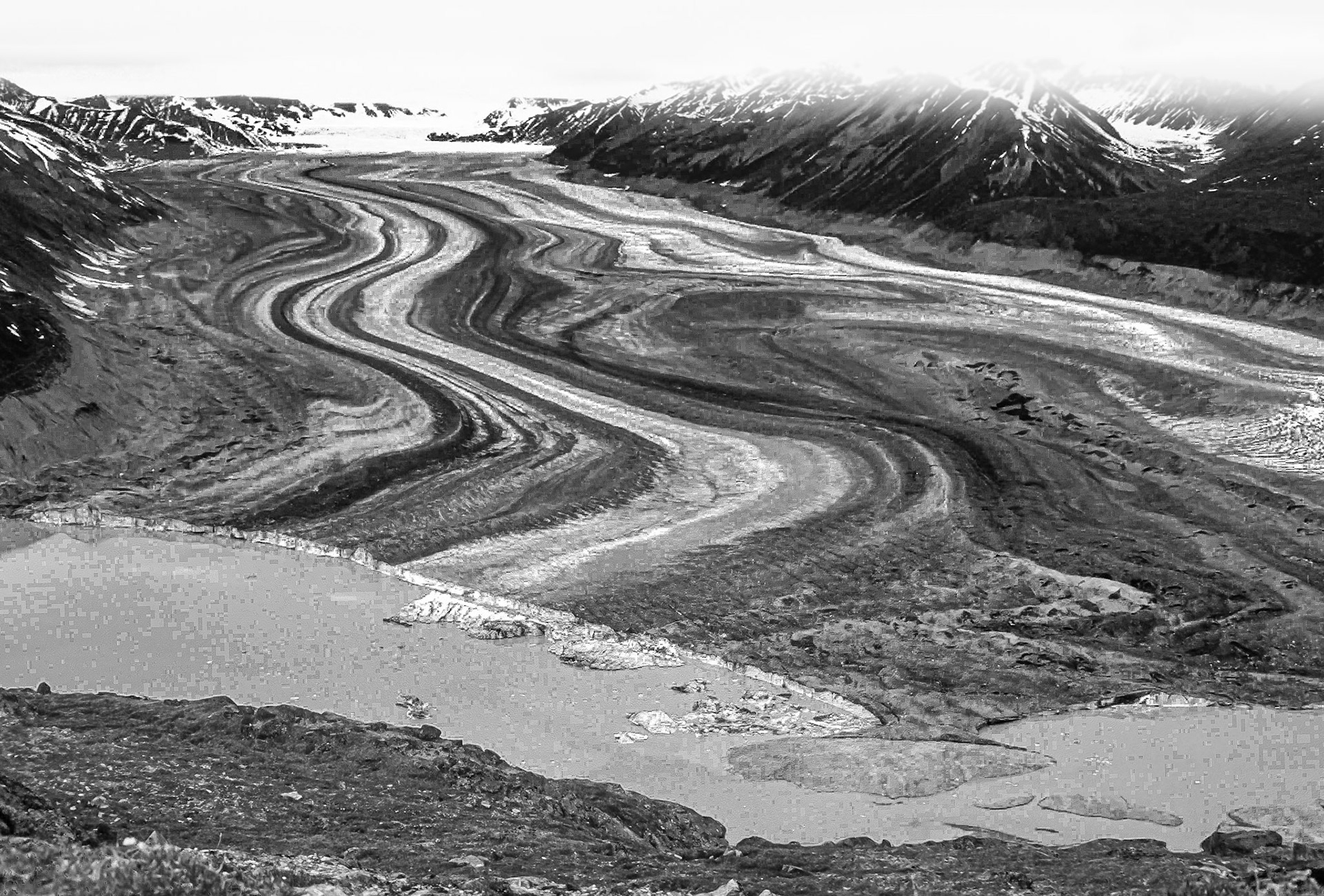 Lowell Glacier, Yukon