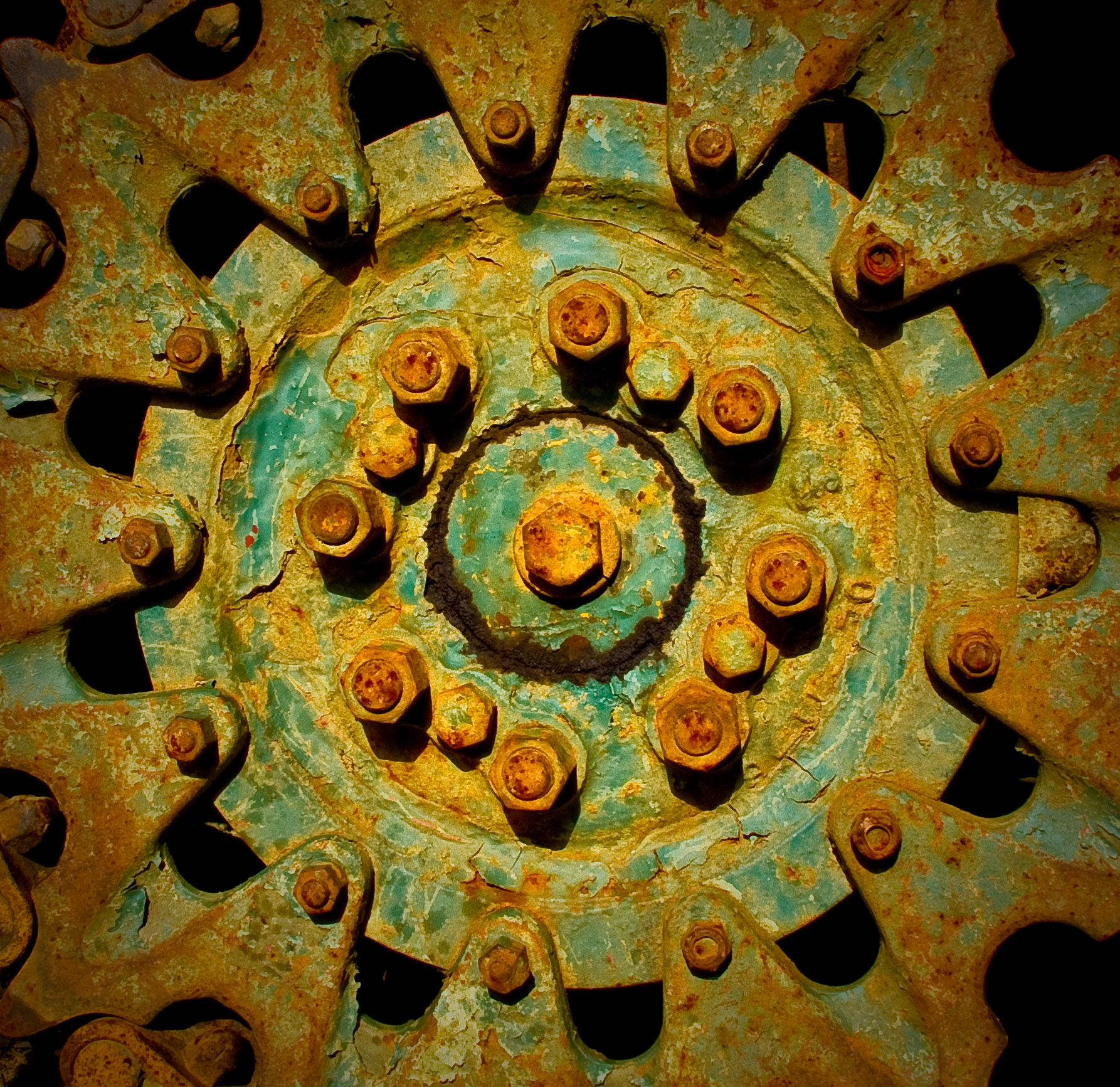 Copper mine equipment