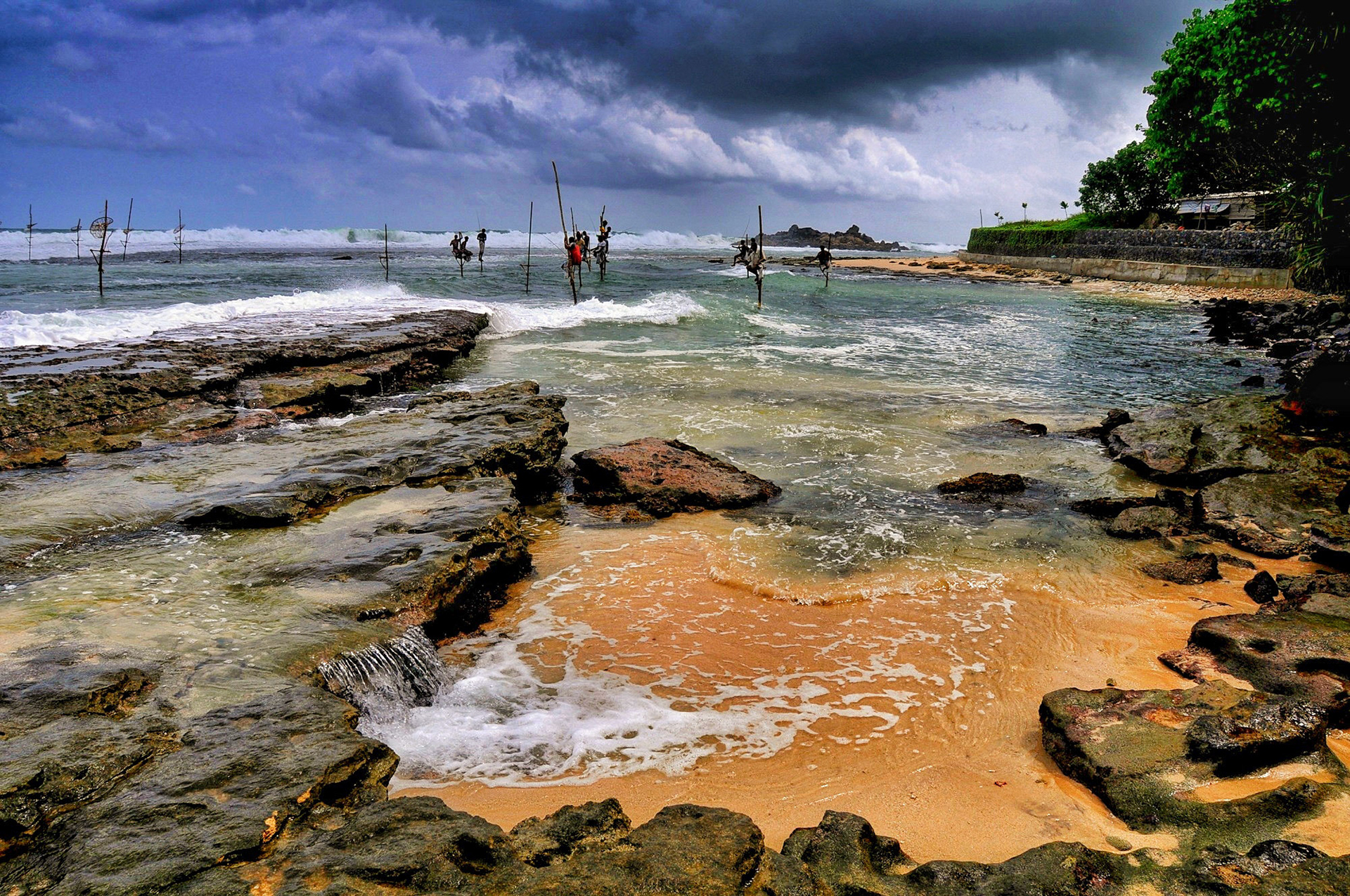 Stilt Fishermen, Sri Lanka