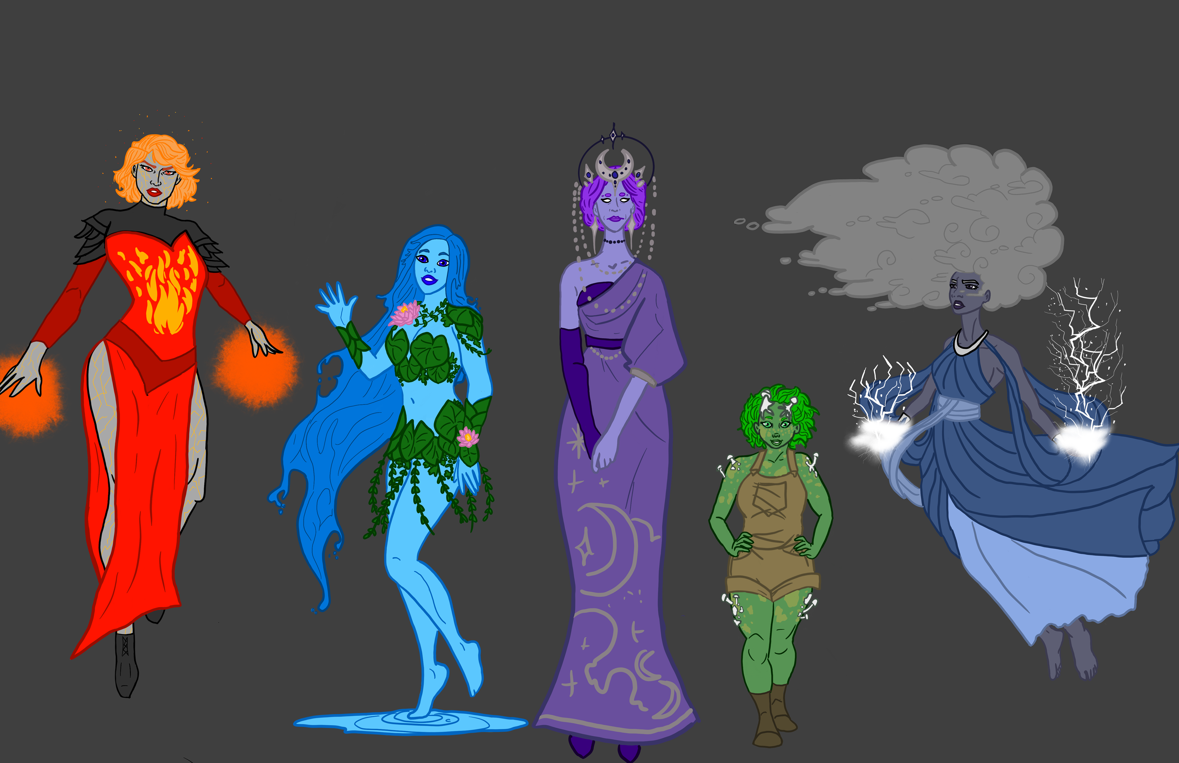 "Goddesses Of The Elements" 2026