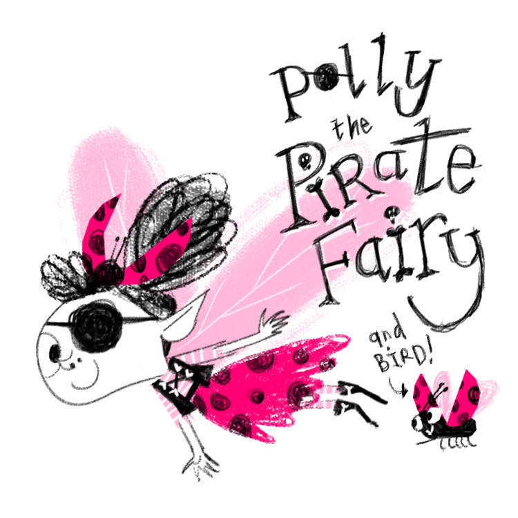 Polly the Pirate Fairy and Bird