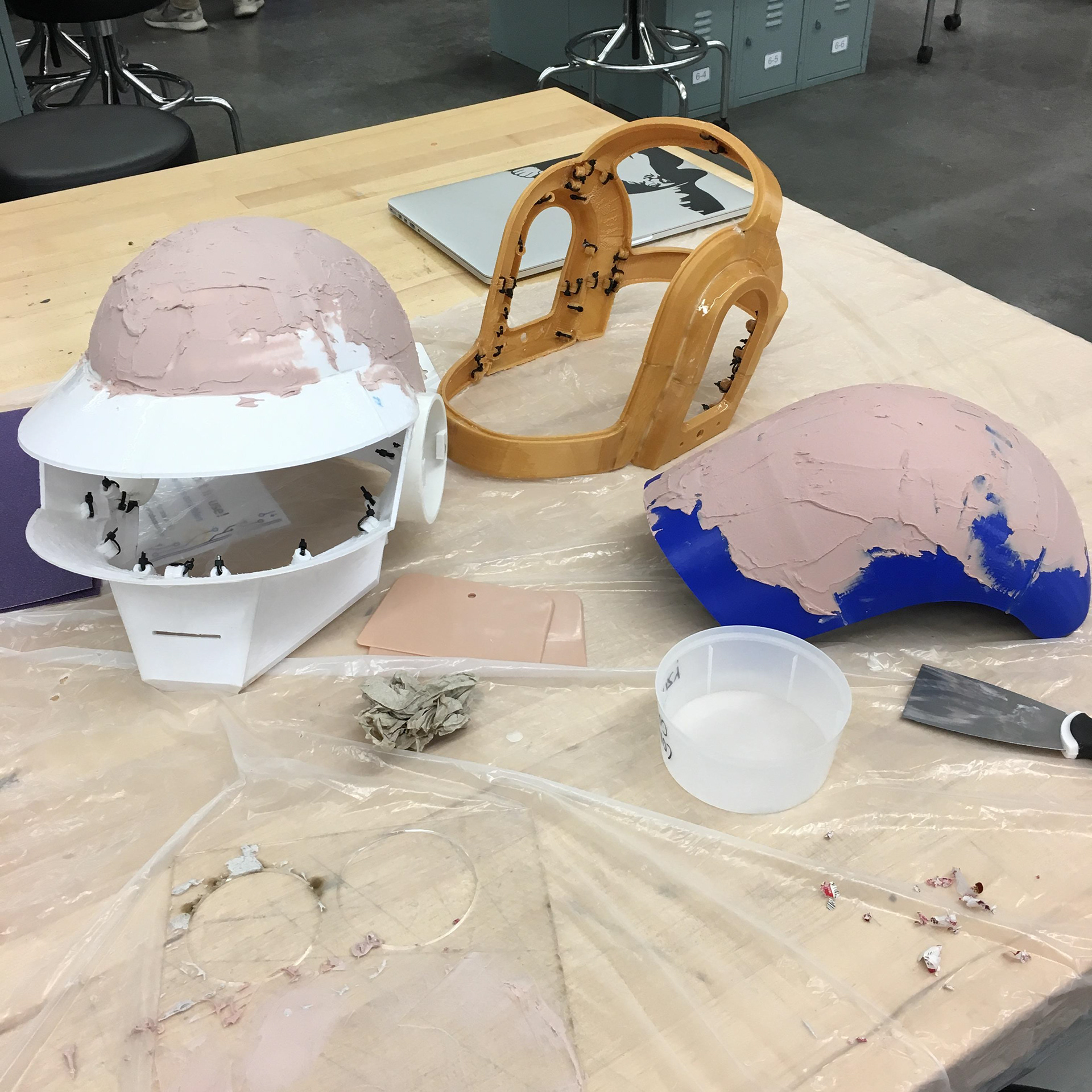 Bondo stinks. A lot.