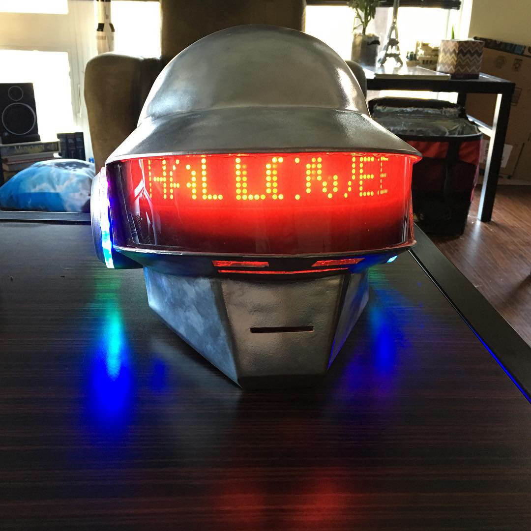 Custom text from an Android tablet.