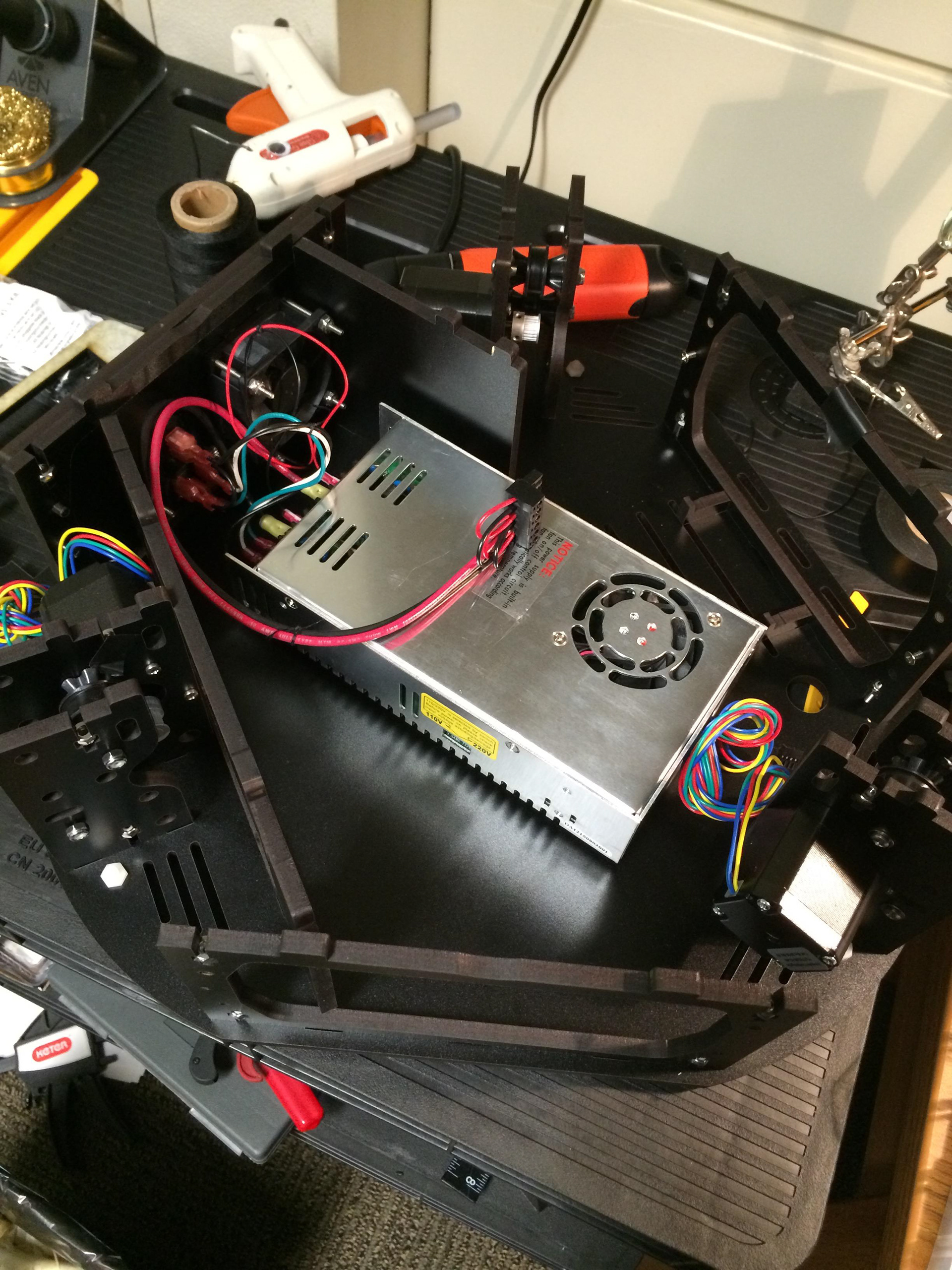 Base assembly started.