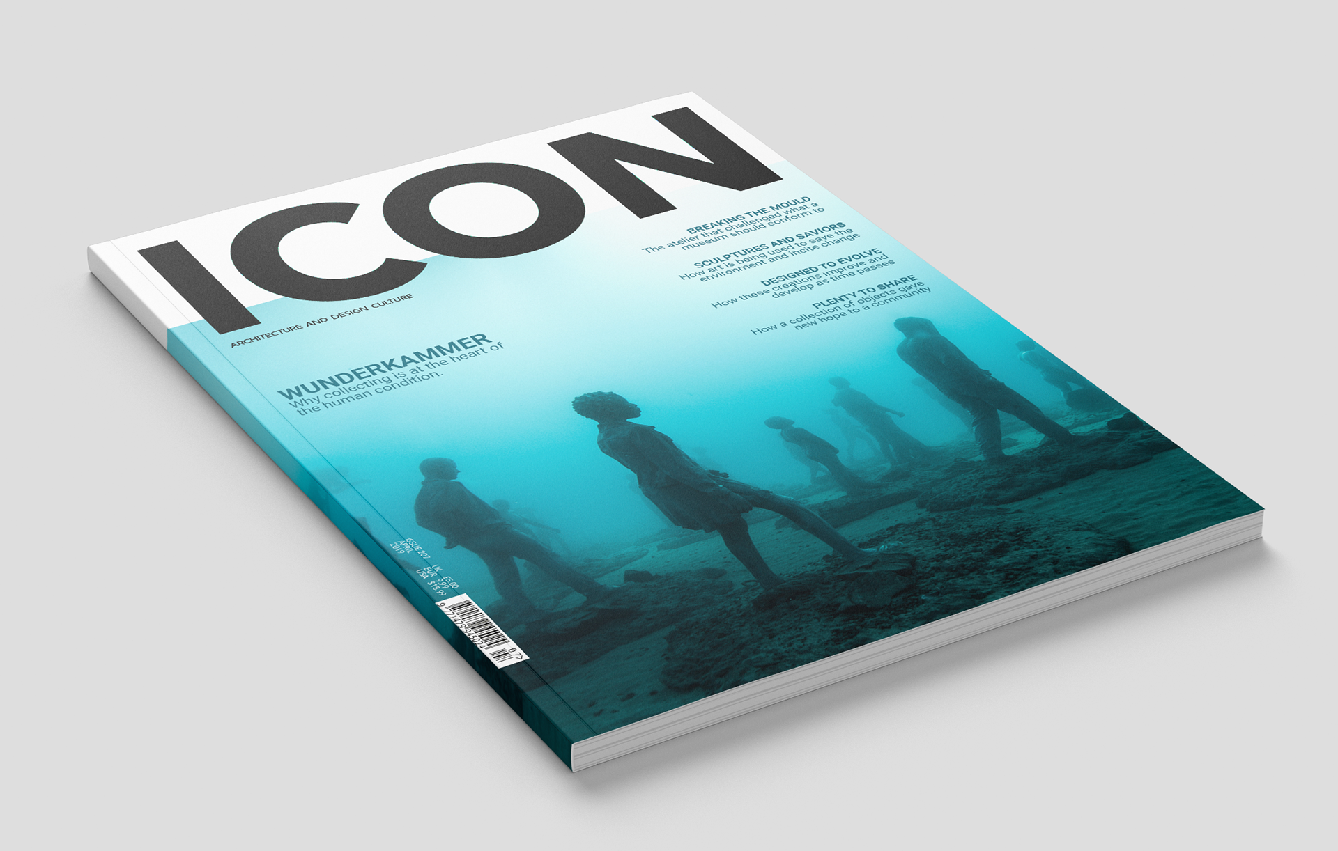 ICON magazine cover concept