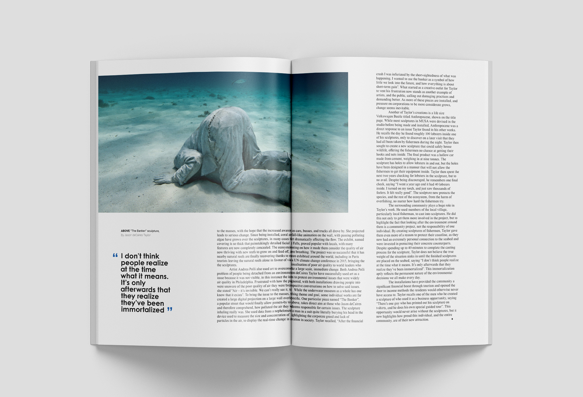 ICON magazine article