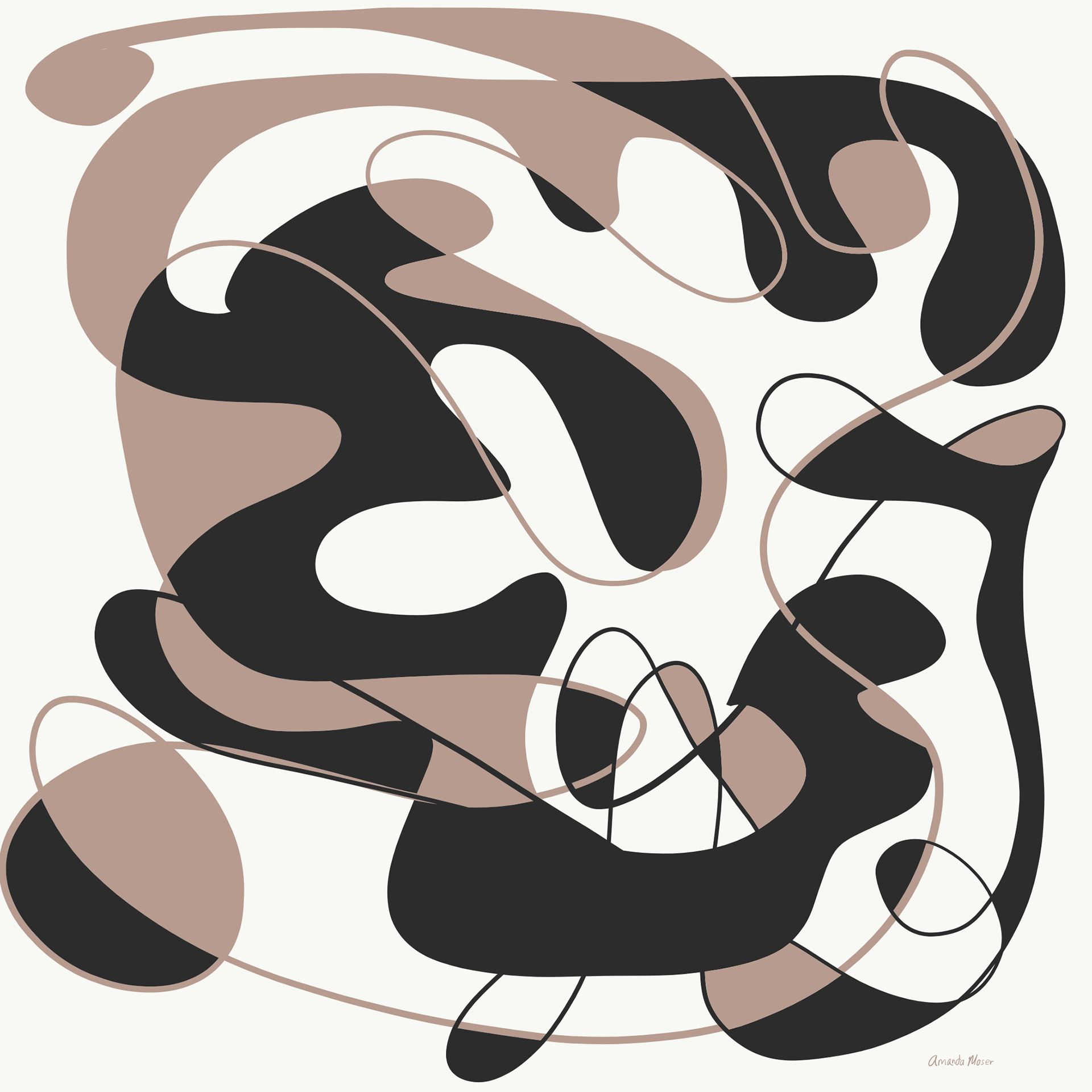 Shape Study - Digital Illustration, 2018