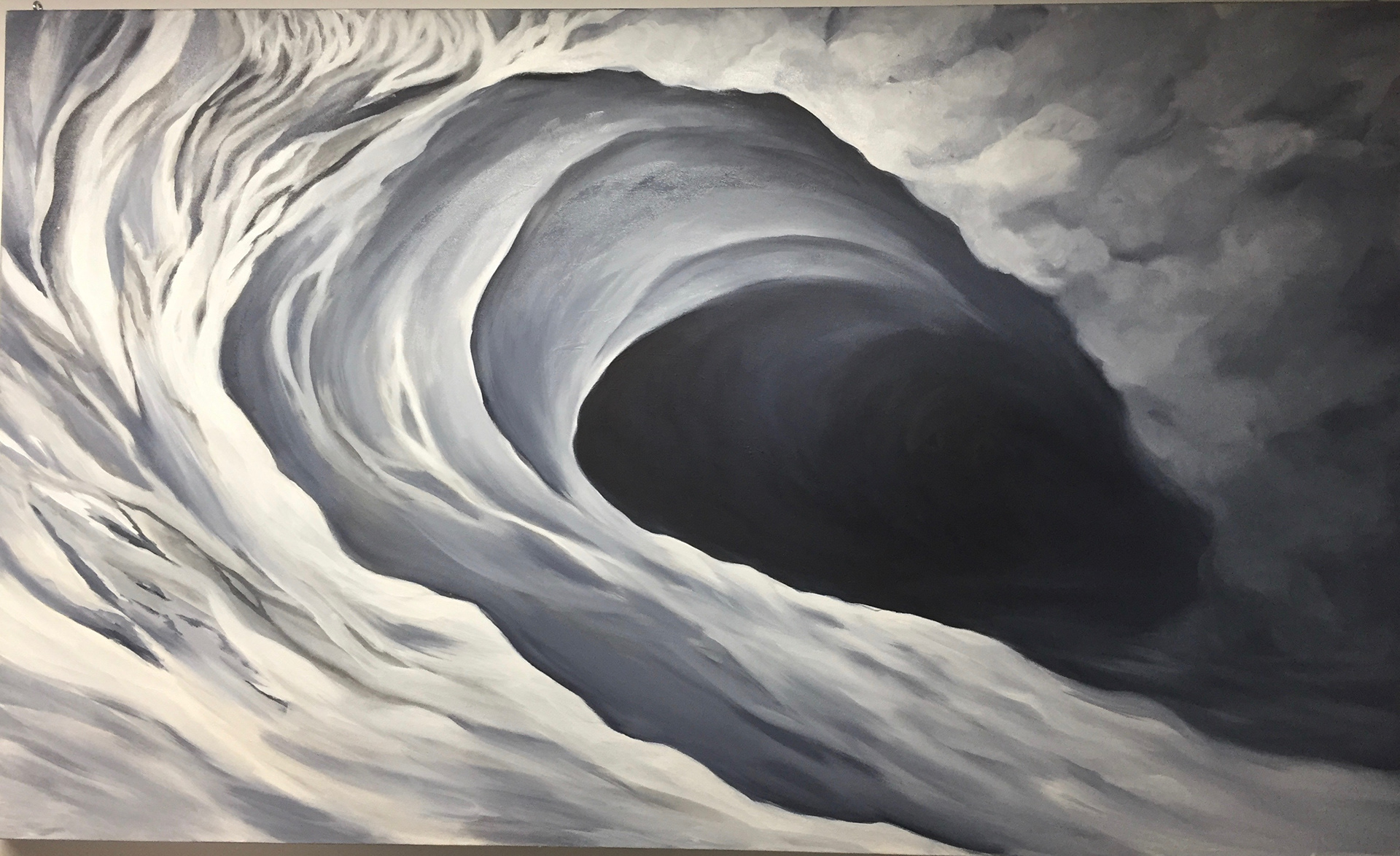 Dark Ocean - acrylic
