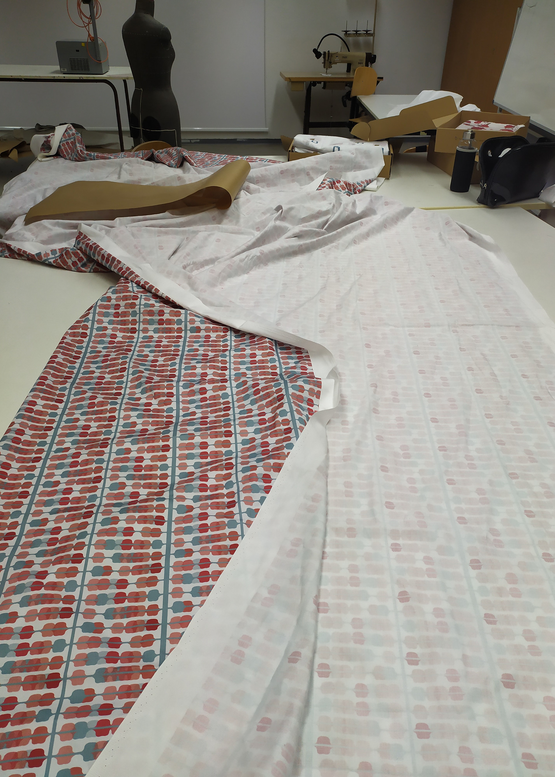 cutting fabric