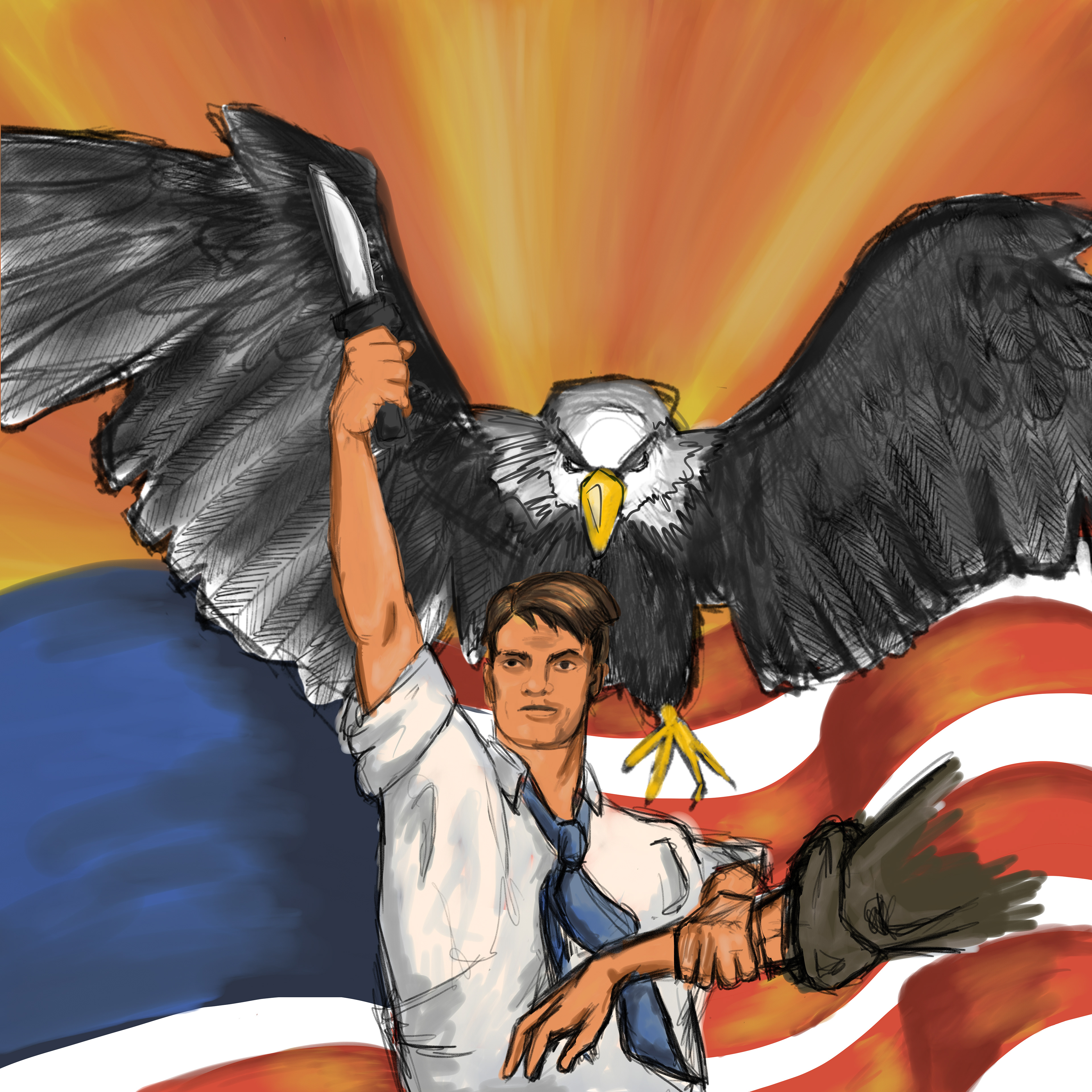 sketching propaganda