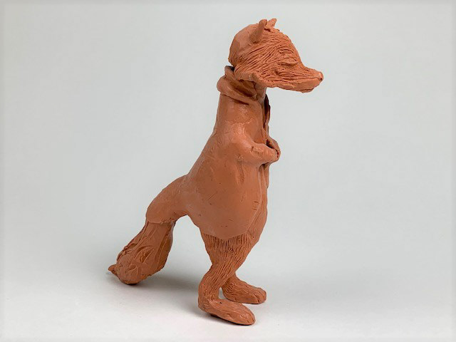 Size: 2 x 6.5 x 4.5 Medium: Oil Clay