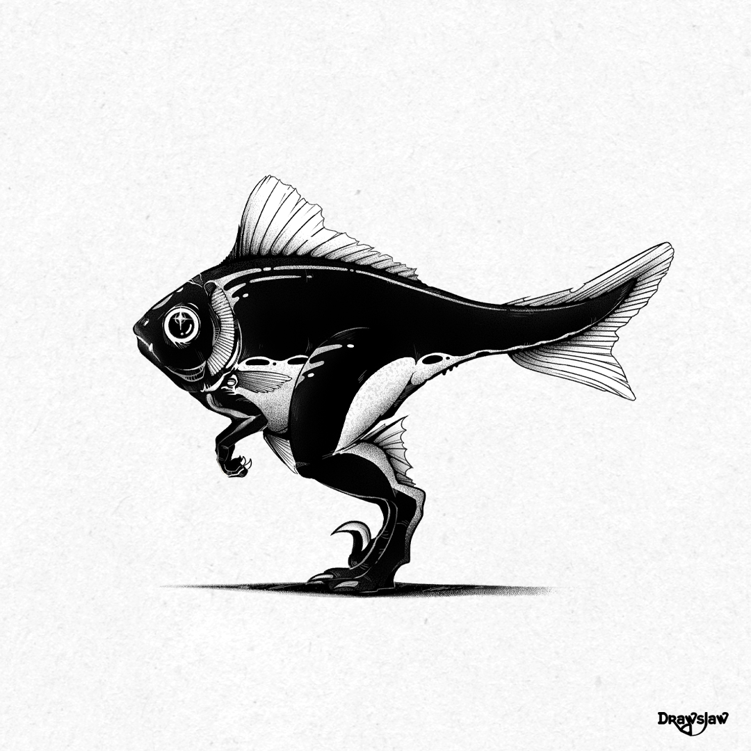 Fishosaurus Illustration