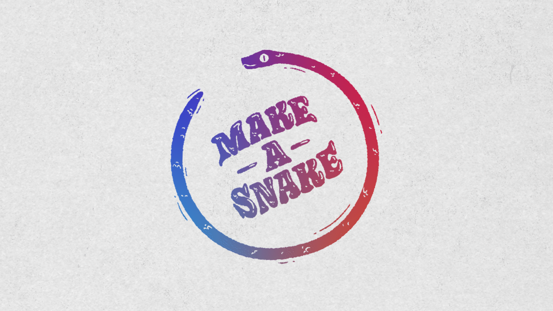 Make-A-Snake Animation