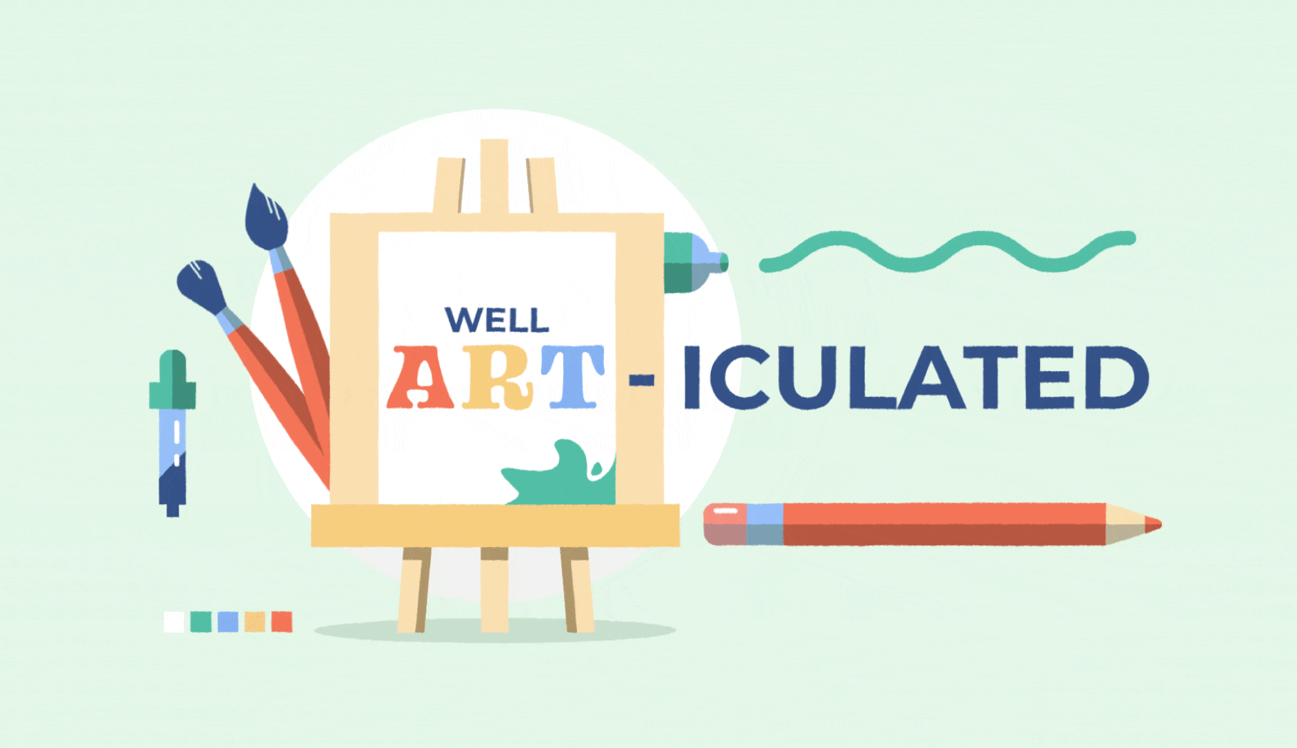 Well Art-Iculatged Animation