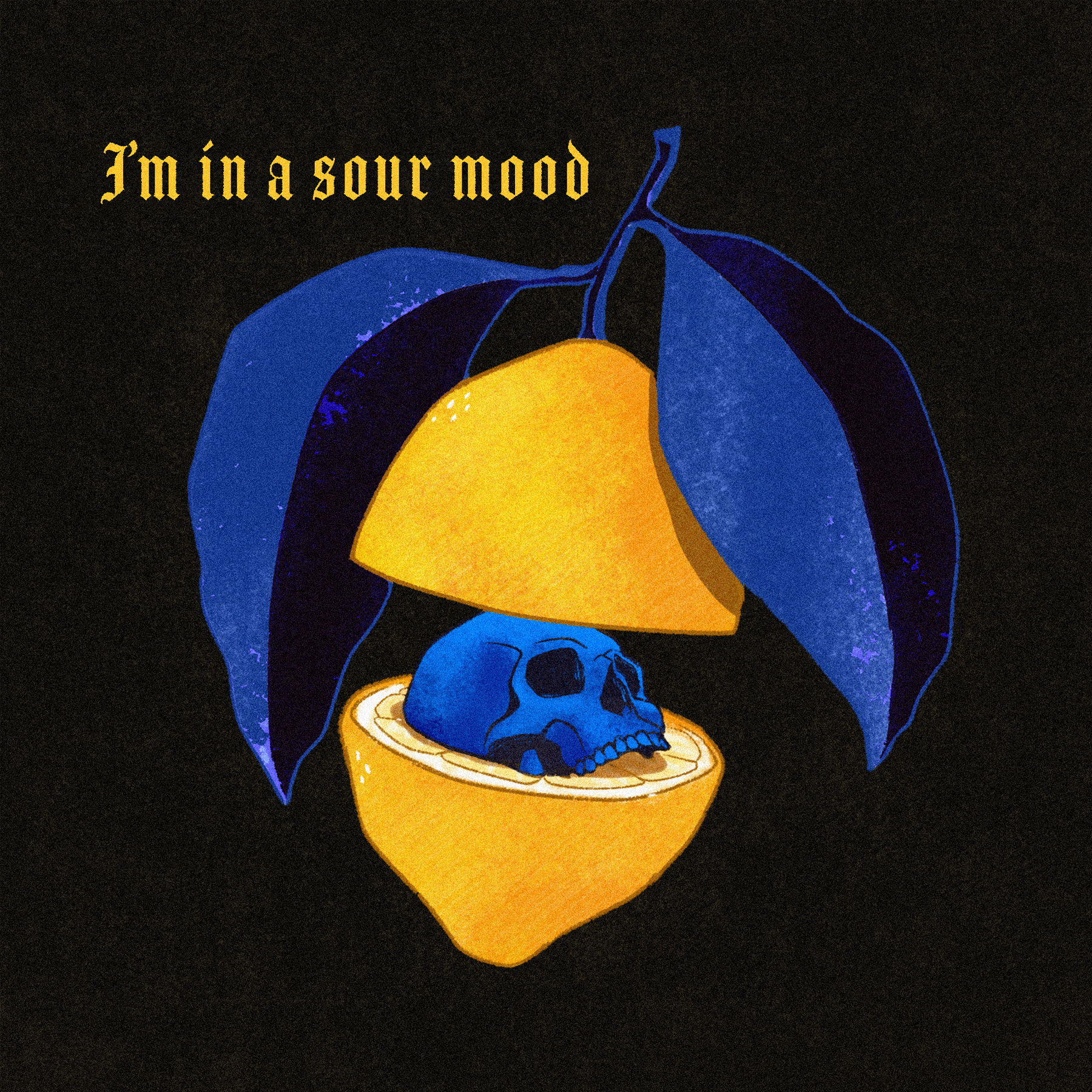 Sour Mood Illustration