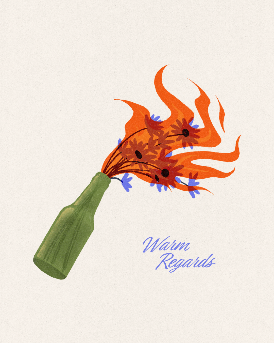 Warm Regards Illustration