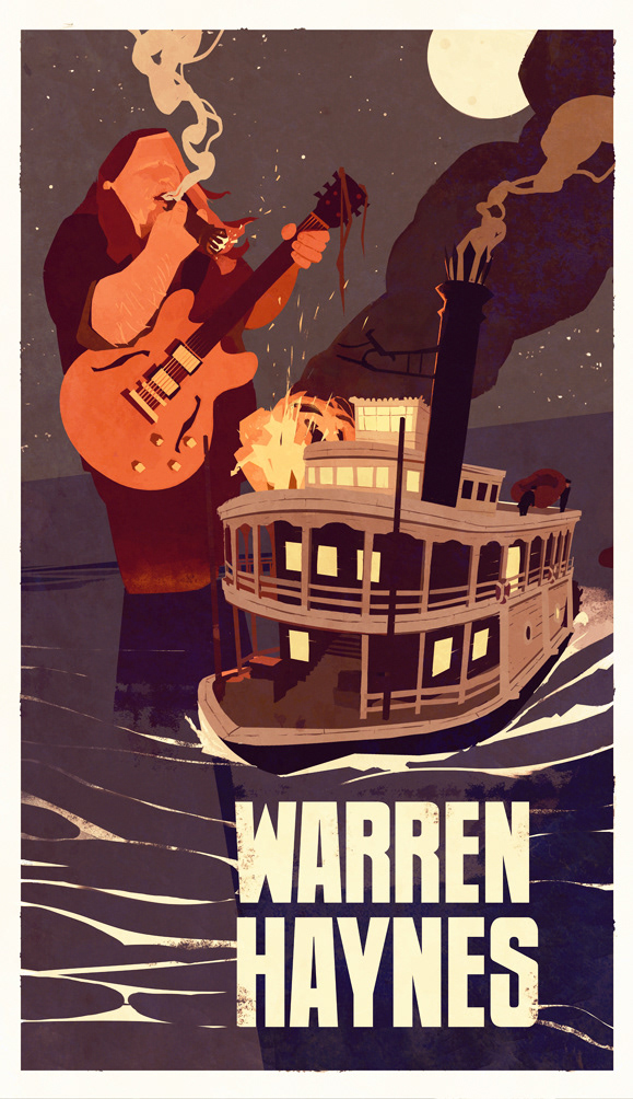 Warren Haynes fan poster