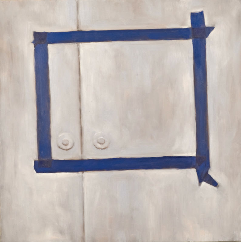 Mop Buckets, 2015, 16 x 20 inches, Oil on Panel