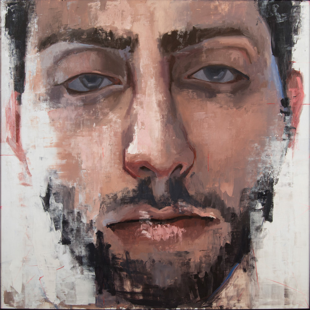 Saria (SyrianSaria (Syrian Immigrant),  Oil on Panel 48 x 48 inches Immigrant) Oil on Panel, 48 x 48 inches