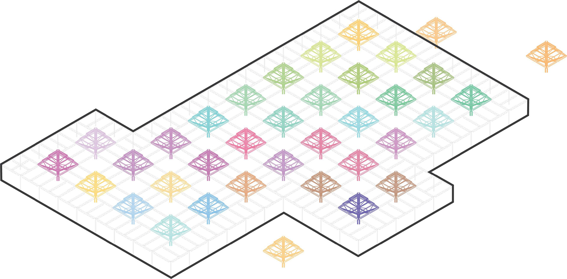 mapping of colours