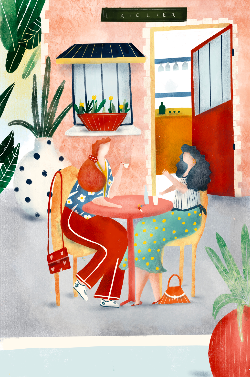 Au café