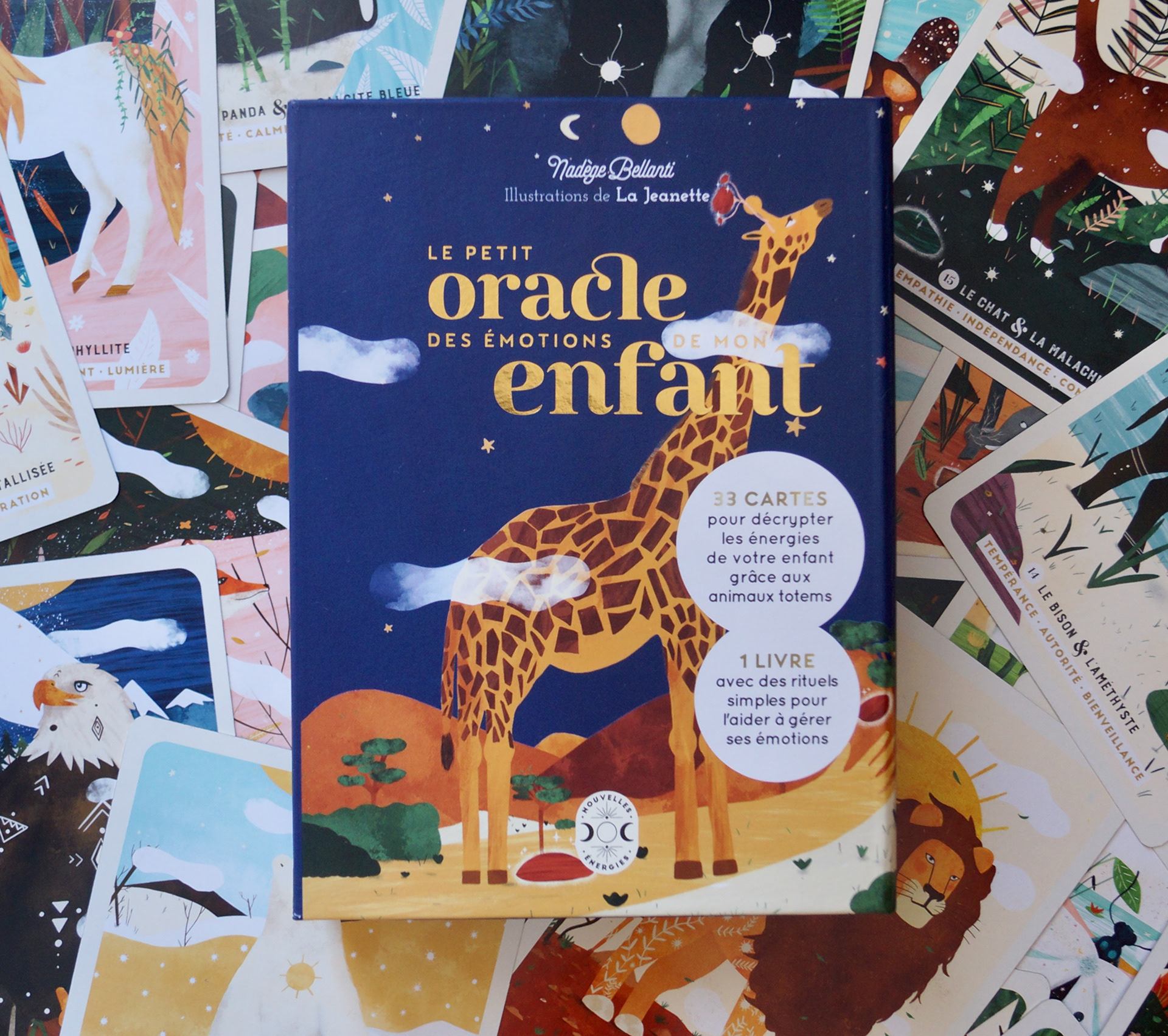 Le petit oracle des émotions de mon enfant - Coffret avec 33