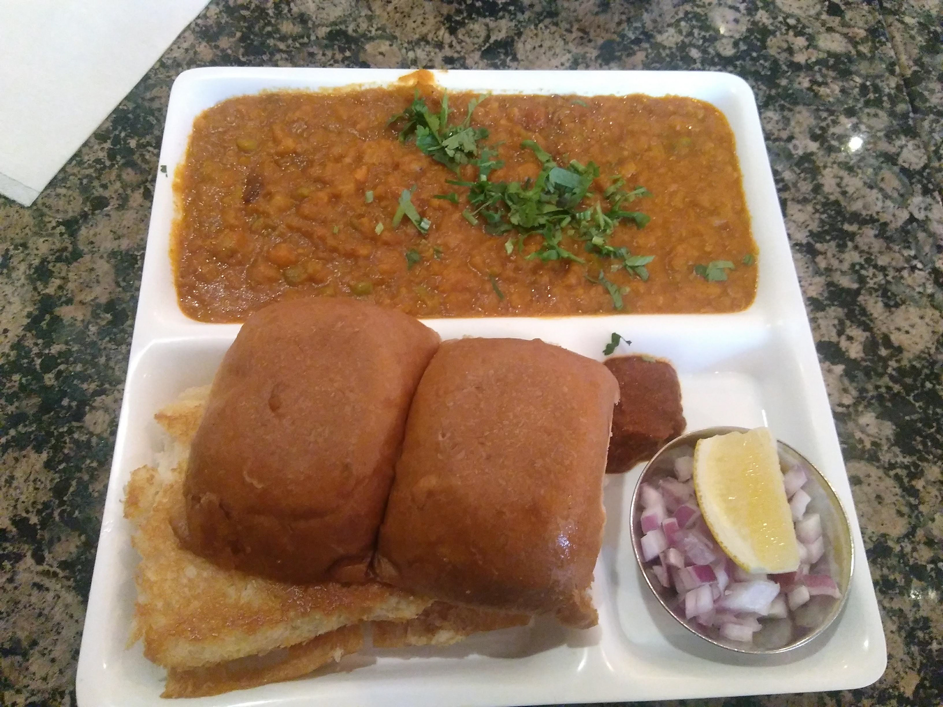 Pav Bhaji in New Jersey!